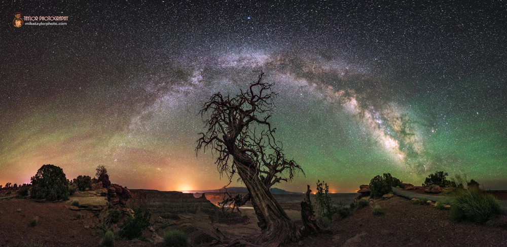 To Capture the Milky Way, Capture the Landscape